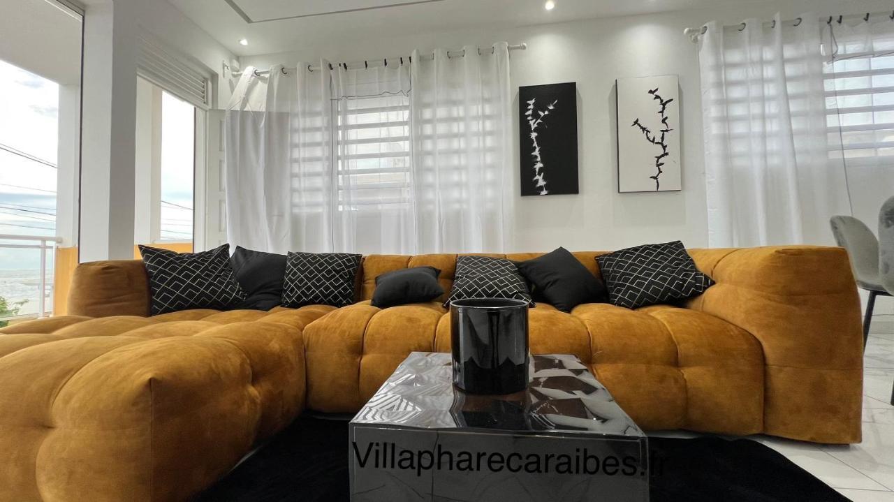 Villa Phare Caraibes Guadeloupe - Rooftop Jacuzzi & Ocean View Ле-Муль Екстер'єр фото