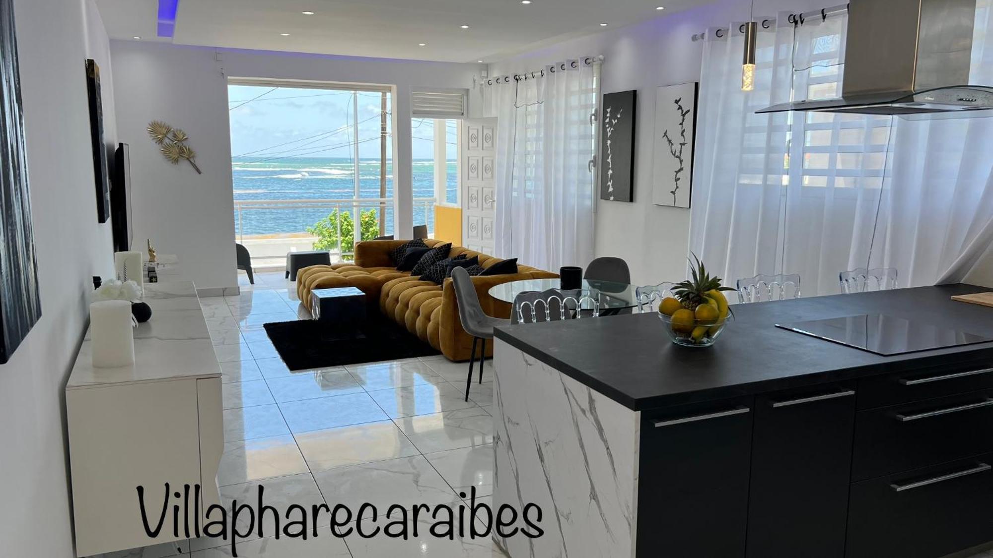 Villa Phare Caraibes Guadeloupe - Rooftop Jacuzzi & Ocean View Ле-Муль Екстер'єр фото